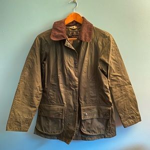 Barbour Beadnell Wax Jacket Size 4